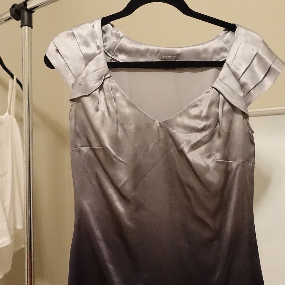 Ann Taylor silk shirt size 2